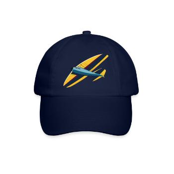 OldYellowglider - Baseballkappe - Blau/Blau - Vorne