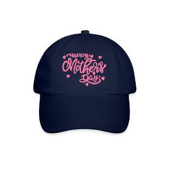Happy Mothersday - Baseballkappe - Blau/Blau - Vorne