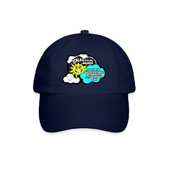 Stalker sind wie Wolken... - Baseballkappe - Blau/Blau - Vorne
