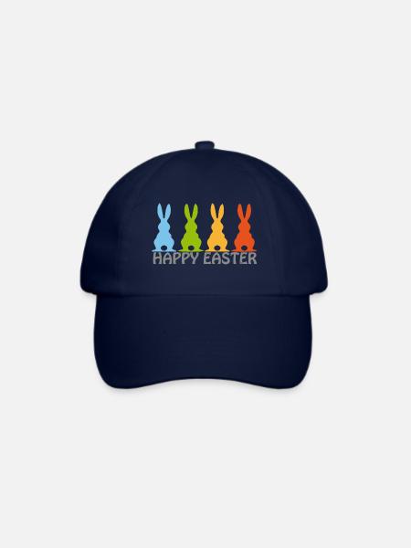 Easter/Ostern - Bo-Grafik - Baseballkappe - Blau/Blau