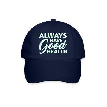 Good Health - Baseballkappe - Blau/Blau - Vorne