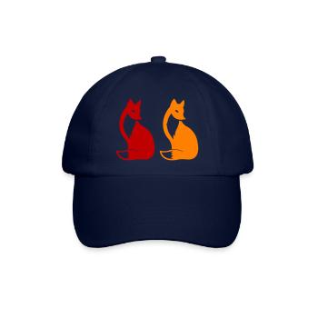 fox 2 - Baseballkappe - Blau/Blau - Vorne