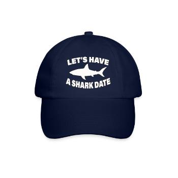 SHARK DATE - Baseballkappe - Blau/Blau - Vorne