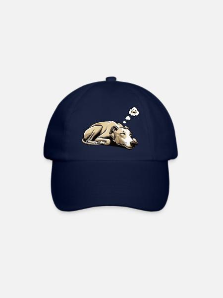 Whippet Windhund Whippets Windhundbesitzer - Baseballkappe - Blau/Blau