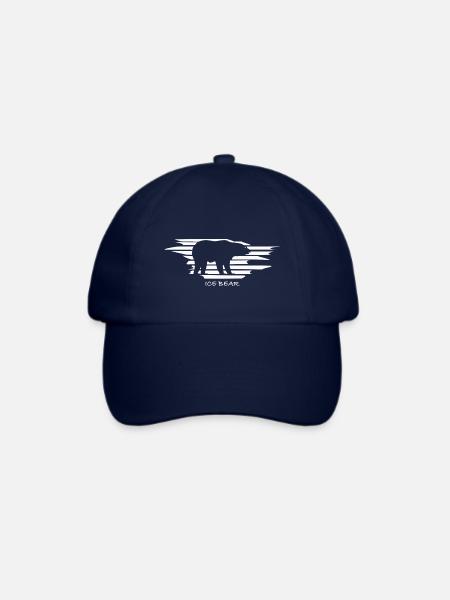 Eisbär - Baseballkappe - Blau/Blau