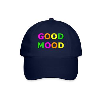 Good Mood - Baseballkappe - Blau/Blau - Vorne