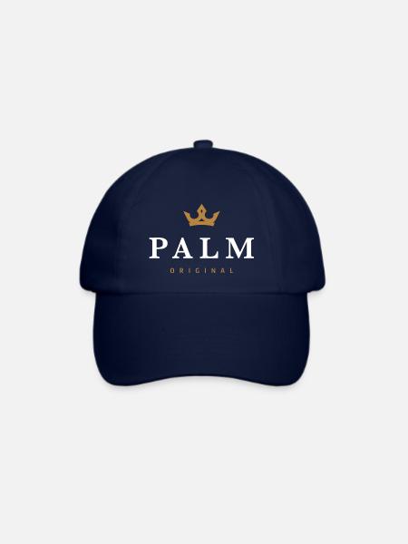 Palm Original Familienlogo - Baseballkappe - Blau/Blau