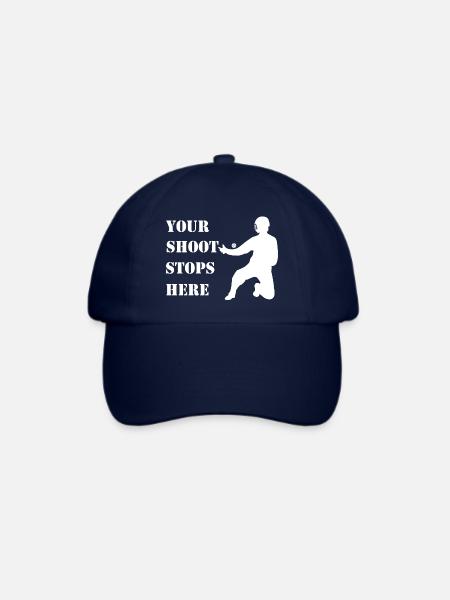 Floorball Goalkeeper - Baseballkappe - Blau/Blau