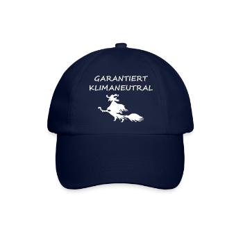 Umweltfreundliche Hexe - Baseballkappe - Blau/Blau - Vorne