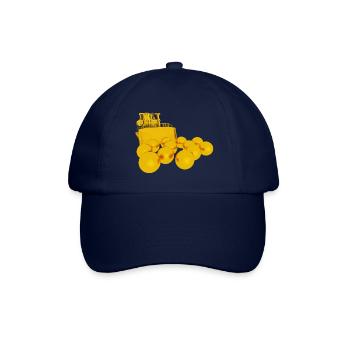 Goldgräber, Goldsucher, Goldschürfer - Baseballkappe - Blau/Blau - Vorne