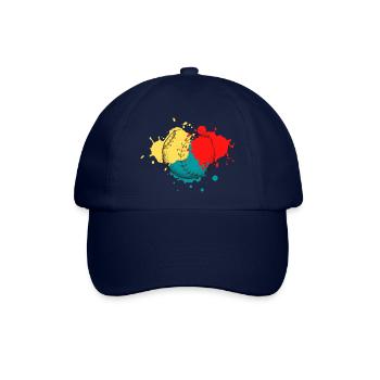 Baseball Baseballspieler Baseballteam Baseballer - Baseballkappe - Blau/Blau - Vorne