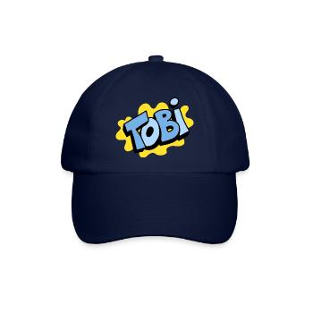 Grafitti Name Tobi - Baseballkappe - Blau/Blau - Vorne