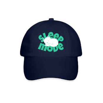 KATZENSCHLAFMODUS - Baseballkappe - Blau/Blau - Vorne