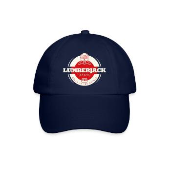 lumberjack sports roter kreis - Baseballkappe - Blau/Blau - Vorne