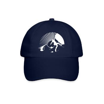 Berge Kletterer Natur Abenteuer - Baseballkappe - Blau/Blau - Vorne