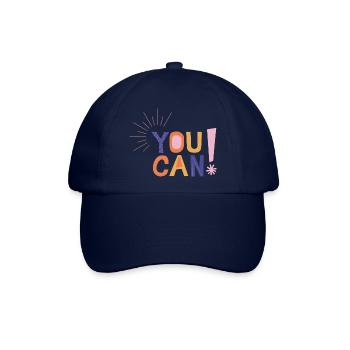 You Can! - Baseballkappe - Blau/Blau - Vorne