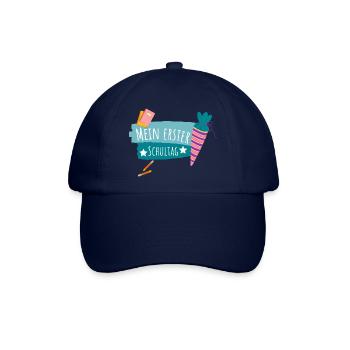 MEIN ERSTER SCHULTAG - Baseballkappe - Blau/Blau - Vorne