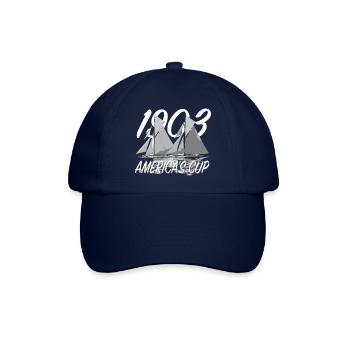 America's Cup 1903 - Baseballkappe - Blau/Blau - Vorne