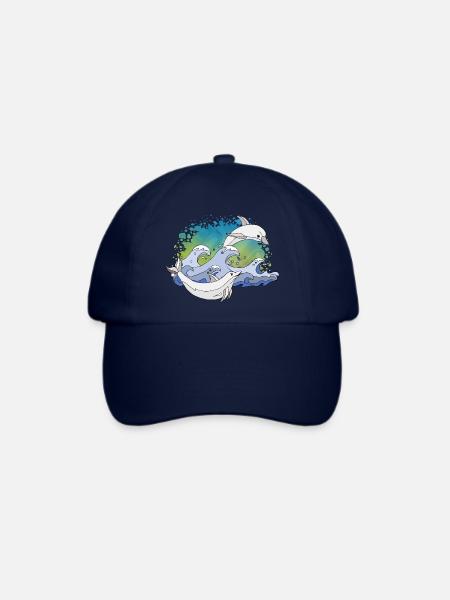 Delphine - Baseballkappe - Blau/Blau
