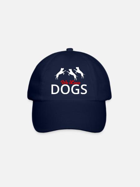 Hund Dog - Baseballkappe - Blau/Blau
