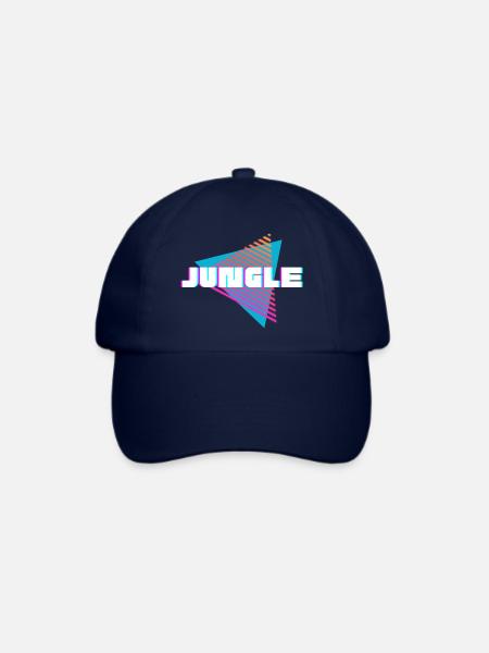 Jungle - Baseballkappe - Blau/Blau