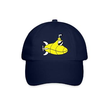 U-Boot Unterseeboot Tauchgang Tauchboot Kapitän - Baseballkappe - Blau/Blau - Vorne