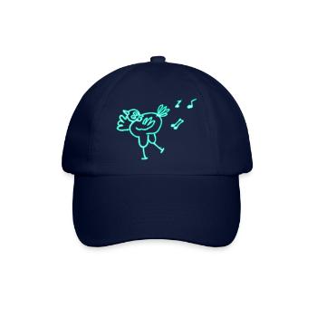 Neon Huhn - Baseballkappe - Blau/Blau - Vorne