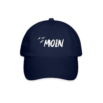 Moin Hafen Heimat nordsee ostsee Geschenkidee - Baseballkappe - Blau/Blau - Vorne