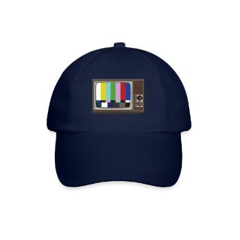 retro - Baseballkappe - Blau/Blau - Vorne