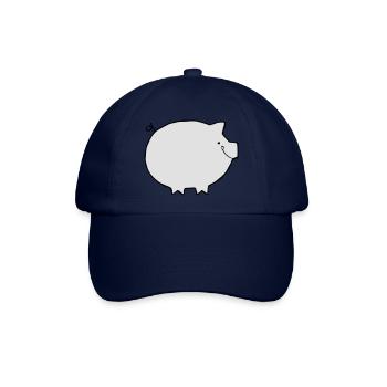 pig - Baseballkappe - Blau/Blau - Vorne