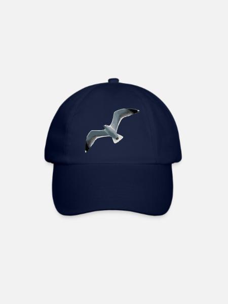 Möwe - Baseballkappe - Blau/Blau
