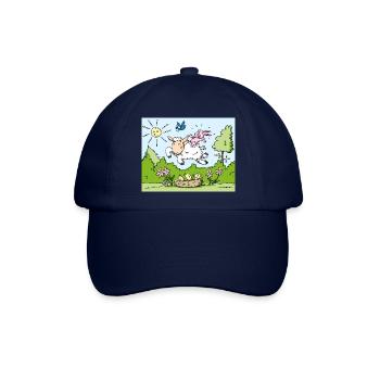 Frühling - Baseballkappe - Blau/Blau - Vorne