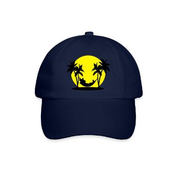 mexican siesta - Baseballkappe - Blau/Blau - Vorne