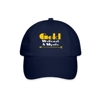 Gold Weihrauch Myrrhe - Baseballkappe - Blau/Blau - Vorne
