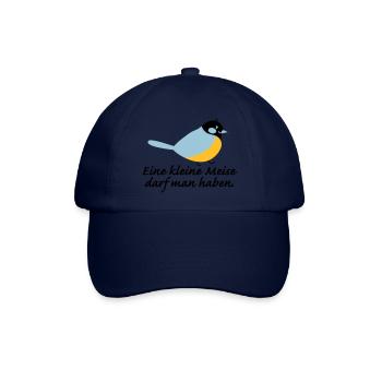 kleine Meise - Baseballkappe - Blau/Blau - Vorne