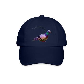 Taube - Baseballkappe - Blau/Blau - Vorne