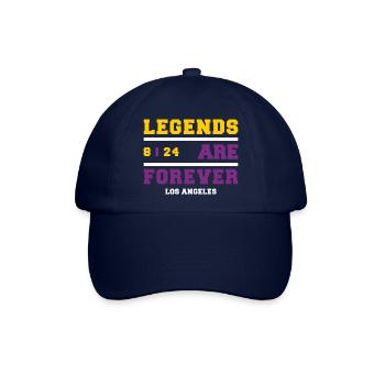 Legenden sind für immer - Baseballkappe - Blau/Blau - Vorne