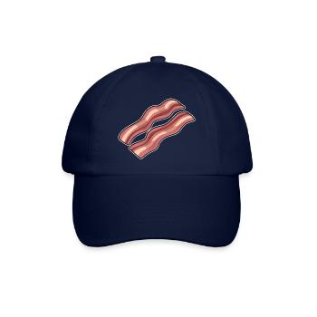 Bacon Speck - Baseballkappe - Blau/Blau - Vorne