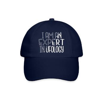 funny quote alien abduction alien lovers jokes - Baseballkappe - Blau/Blau - Vorne