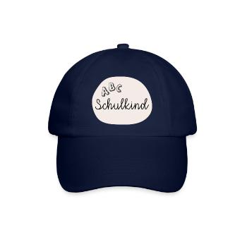 Schulkind ABC - Baseballkappe - Blau/Blau - Vorne