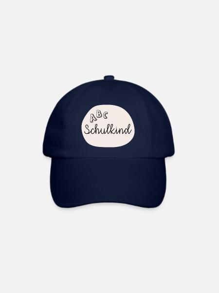 Schulkind ABC - Baseballkappe - Blau/Blau