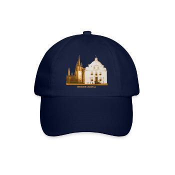 Werder Havel Altes Rathaus Kirche Brandenburg - Baseballkappe - Blau/Blau - Vorne