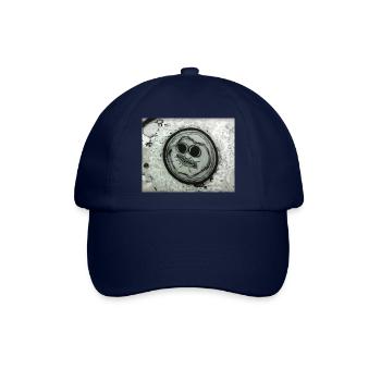 Planetengesicht mit Sonnenbrille - Baseballkappe - Blau/Blau - Vorne