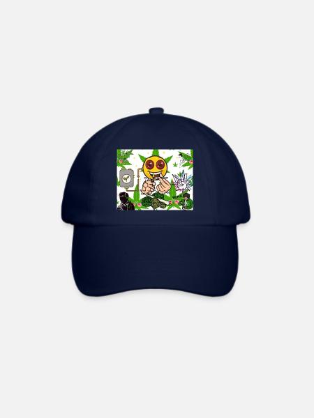 Weed Original - Baseballkappe - Blau/Blau
