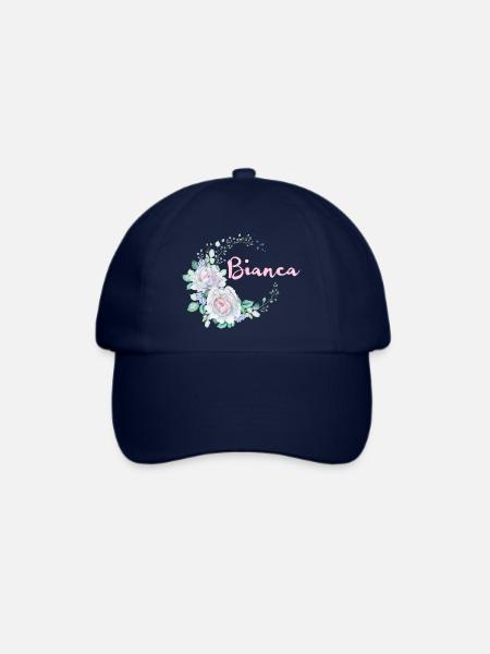 Für Bianca - Baseballkappe - Blau/Blau