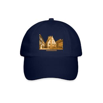 Sangerhausen Südharz Sachsen-Anhalt Rathaus - Baseballkappe - Blau/Blau - Vorne