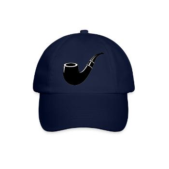 Pfeife - Baseballkappe - Blau/Blau - Vorne