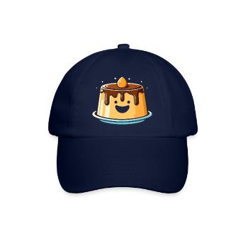 Leckeres Dessert Design für Genießer - Baseballkappe - Blau/Blau - Vorne