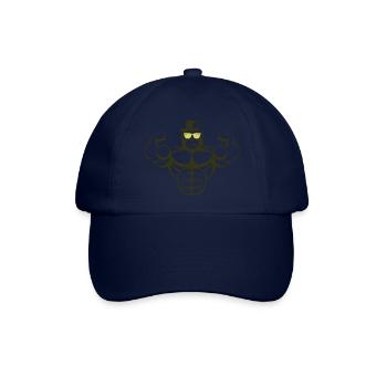 strong gorilla - Baseballkappe - Blau/Blau - Vorne