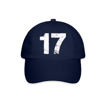 17 - Baseballkappe - Blau/Blau - Vorne